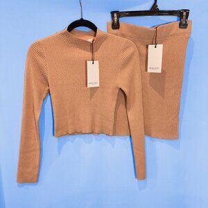 NWT Brave Soul Two-Piece Ribbed Knit Set